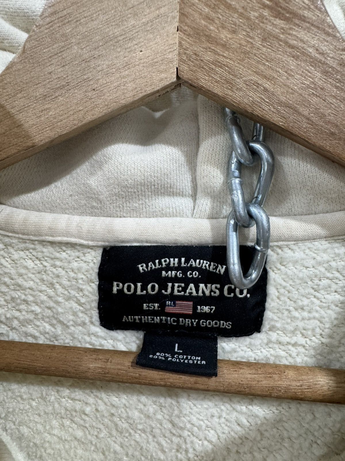 Polo Ralph Lauren Y2k Polo Jeans Company Ralph Lauren Embroidered Hoodie Size US L / EU 52-54 / 3 - 4 Thumbnail