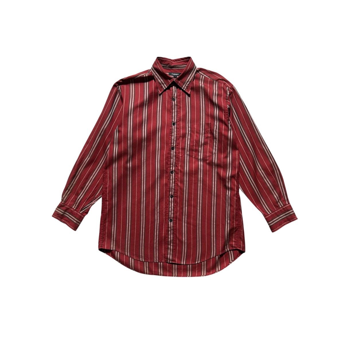 Burberry Vintage Burberry Button Up Shirt Size US L / EU 52-54 / 3 - 1 Thumbnail