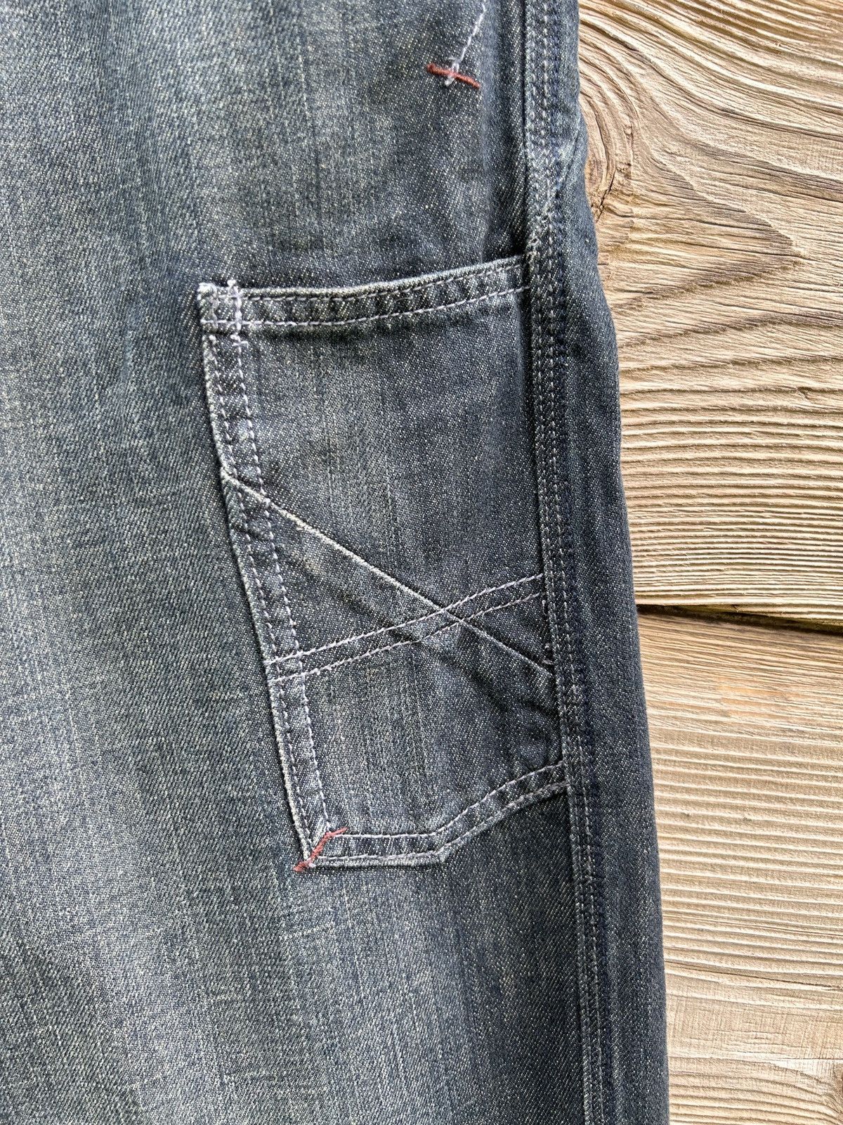 Vintage Vintage Overzeas Rap Hip Hop Skate Carpenter Jeans Denim 32 Size US 32 / EU 48 - 2 Thumbnail