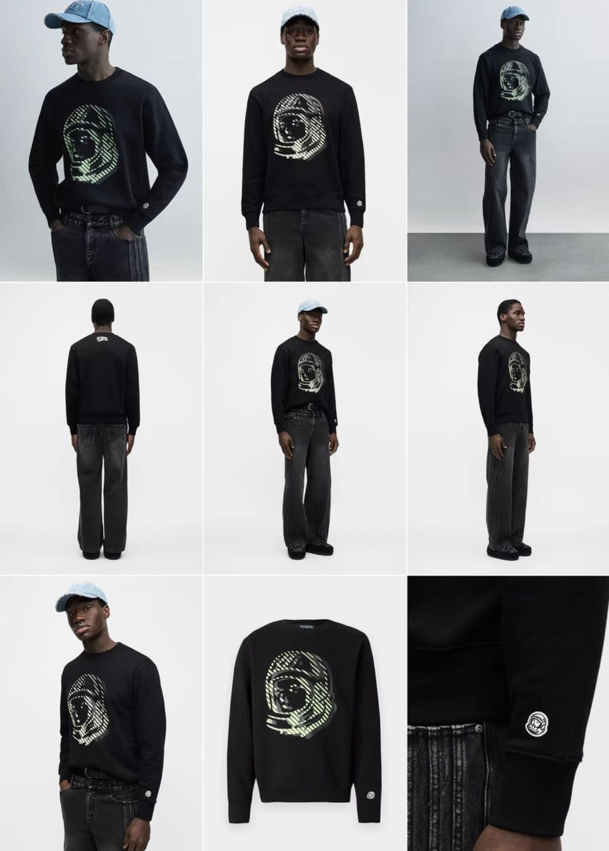 Billionaire Boys Club Glow-in-the-Dark Crewneck Sweatshirt Billionaire Boys Club Size US M / EU 48-50 / 2 - 8 Thumbnail