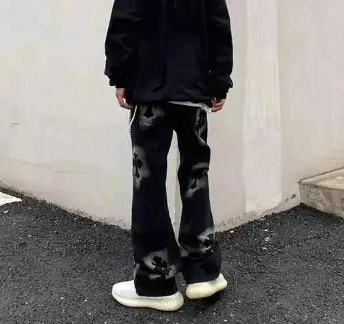 Japanese Brand VIBE vintage street cross print jeans Size US 32 / EU 48 - 7 Thumbnail
