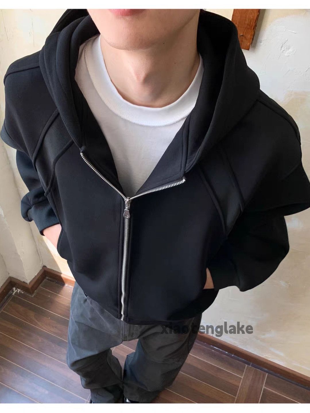 Designer Unisex outdoor utility loose skate hiphop yuppie hoodie Size US M / EU 48-50 / 2 - 2 Thumbnail