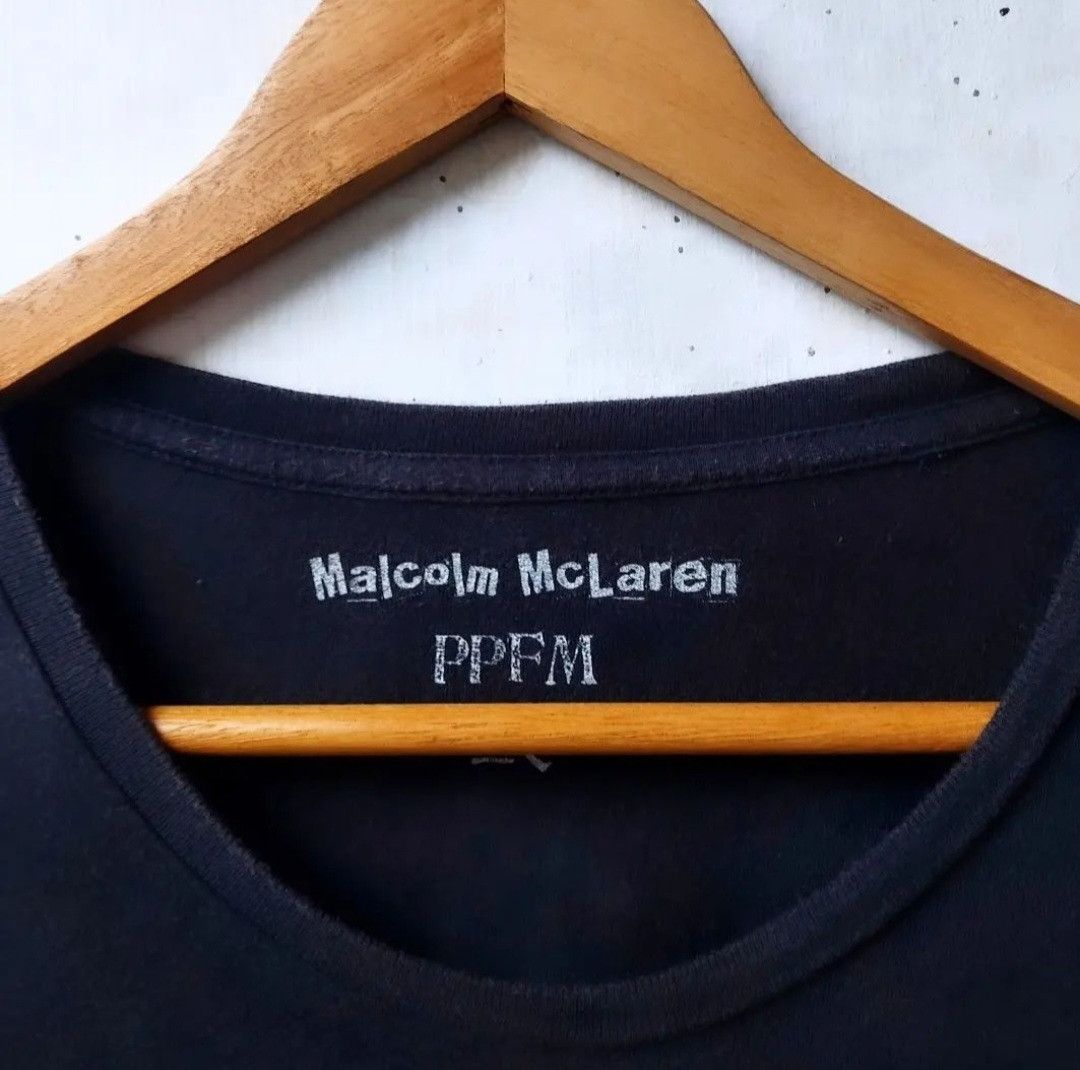 Malcolm McLaren × PPFM PPFM X Malcolm McLaren Raglan Tshirt Size US S / EU 44-46 / 1 - 3 Thumbnail