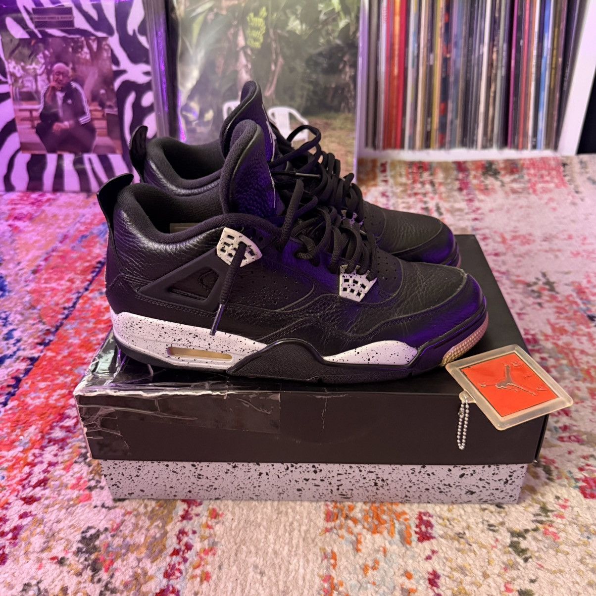 Jordan Brand Jordan 4 Oreos Size US 10 / EU 43 - 7 Thumbnail