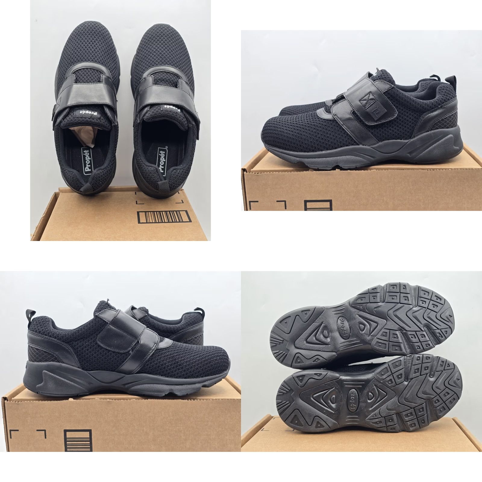 Vintage Propet Stability X Strap Women’s Sneaker / black - WAA033M - Sz 12 W (D) - Nike Size US 12 / IT 42 - 8 Thumbnail