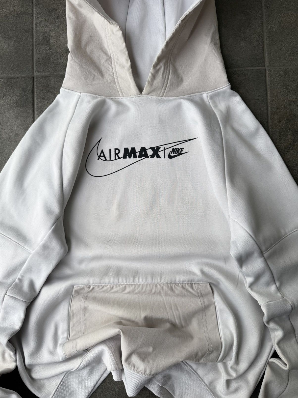 Nike Vintage Nike Air Max Hoodie Big Logo Rare Size US S / EU 44-46 / 1 - 3 Thumbnail