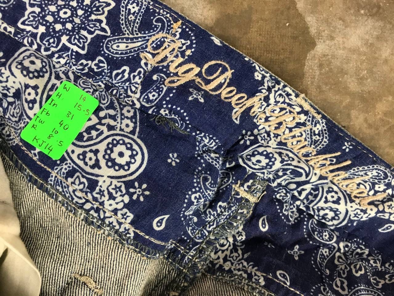 Vintage Vintage Flared Denim Pants For Women Size 28" / US 6 / IT 42 - 8 Thumbnail