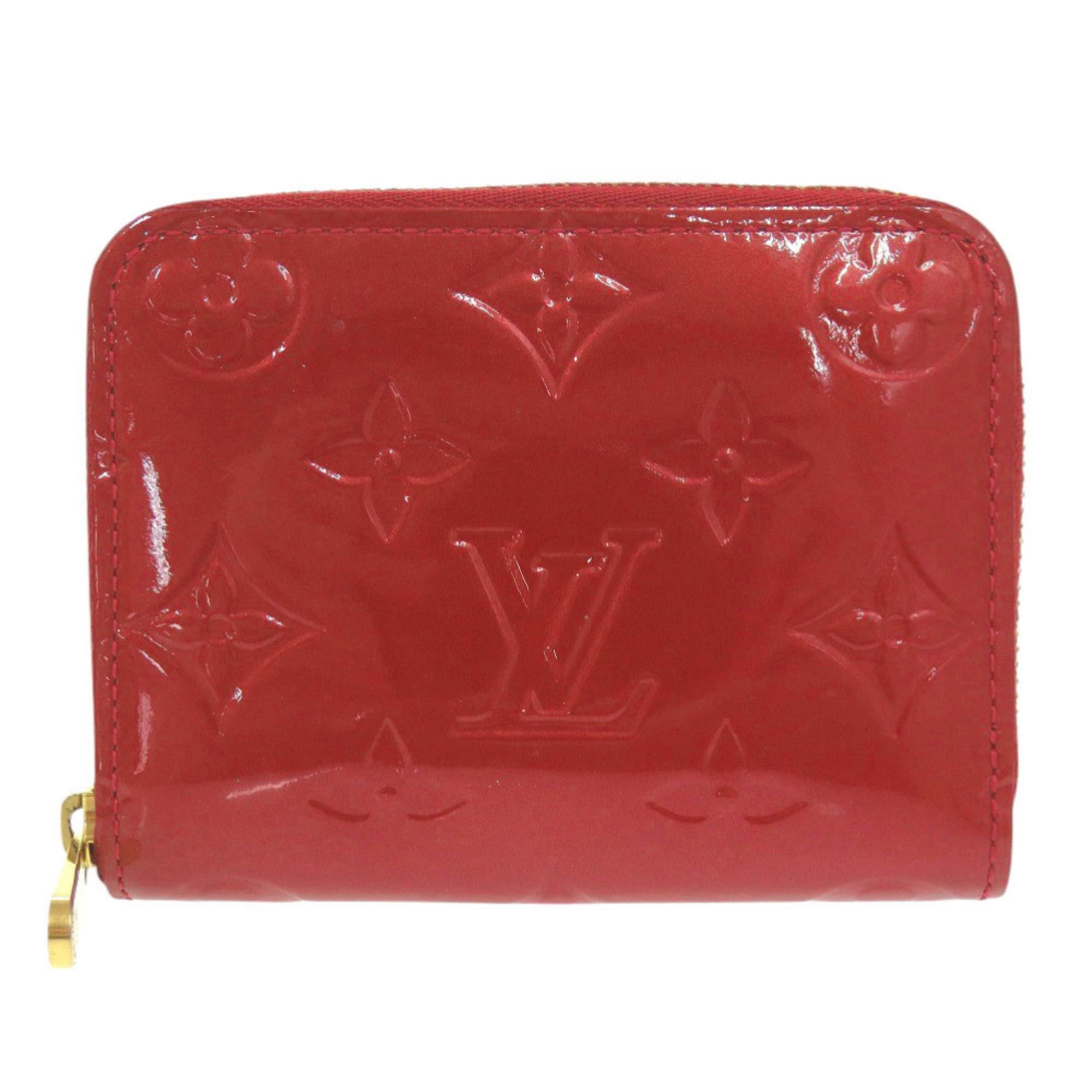 Louis Vuitton Excellent condition Louis Vuitton Zippy Coin Purse Monogram Vernis M93608 Red Wallet/Coin Case LV 2263 Size ONE SIZE - 1 Thumbnail