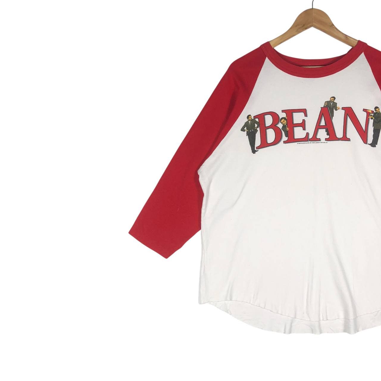 Vintage Vintage Mr. Bean 3Q T-Shirt Size US L / EU 52-54 / 3 - 3 Thumbnail