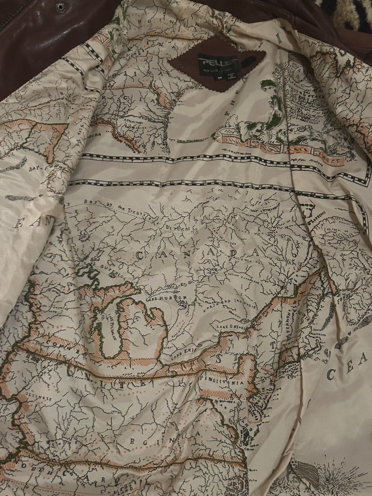 Pelle Pelle Pelle Pelle Brown Leather Bomber Jacket Vintage Distressed M Size US M / EU 48-50 / 2 - 12 Thumbnail
