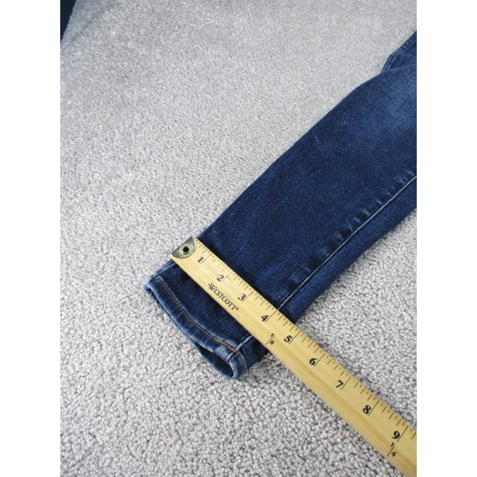 Madewell Madewell Jeans Skinny Denim Women Adult Size 25 Blue Dark Wash Mid Rise Size 42" / US 20 - 5 Thumbnail