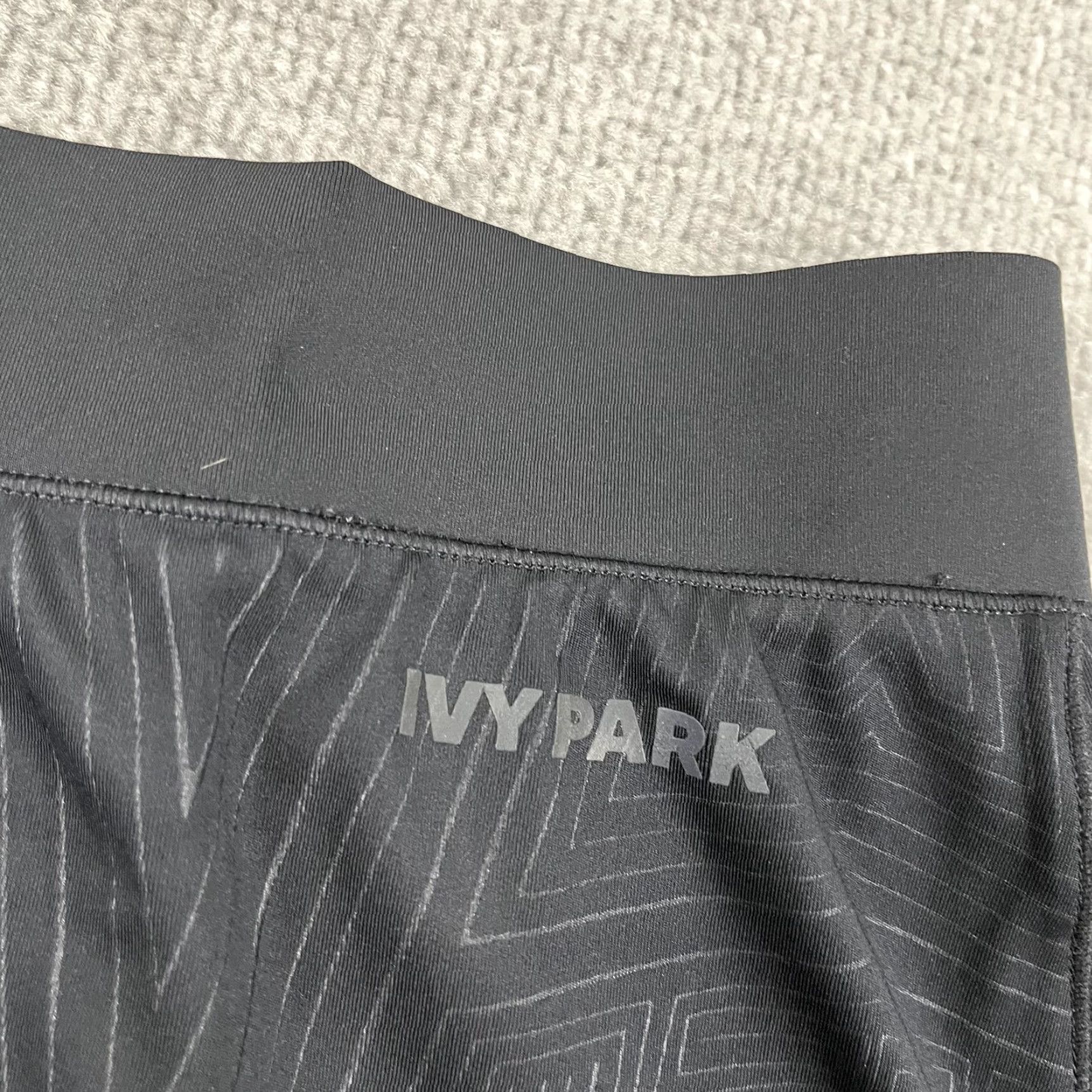 Ivy Park VINTAGE Ivy Park Skort Skirt Womens M Black 4" Lined Short Tennis Pickleball Gym Size 29" - 3 Thumbnail