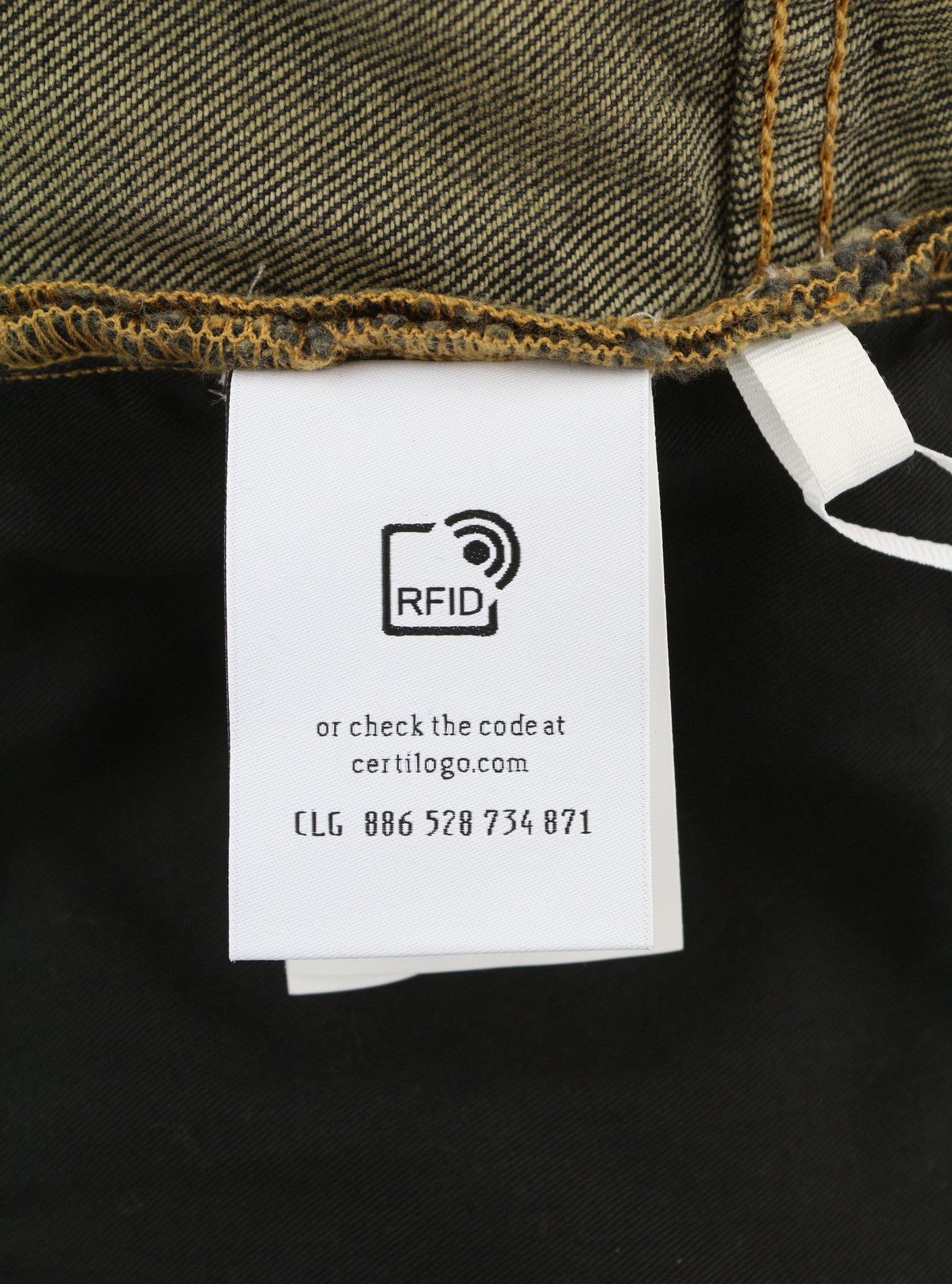 Off-White W34 Black Distress Faded Button Fly Regular 87752 Size US 34 / EU 50 - 10 Thumbnail