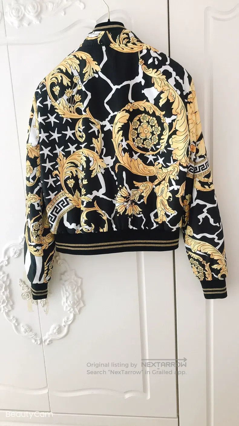 Versace Versace Baroque main line classic jacket cotton jacket Size US M / EU 48-50 / 2 - 3 Thumbnail