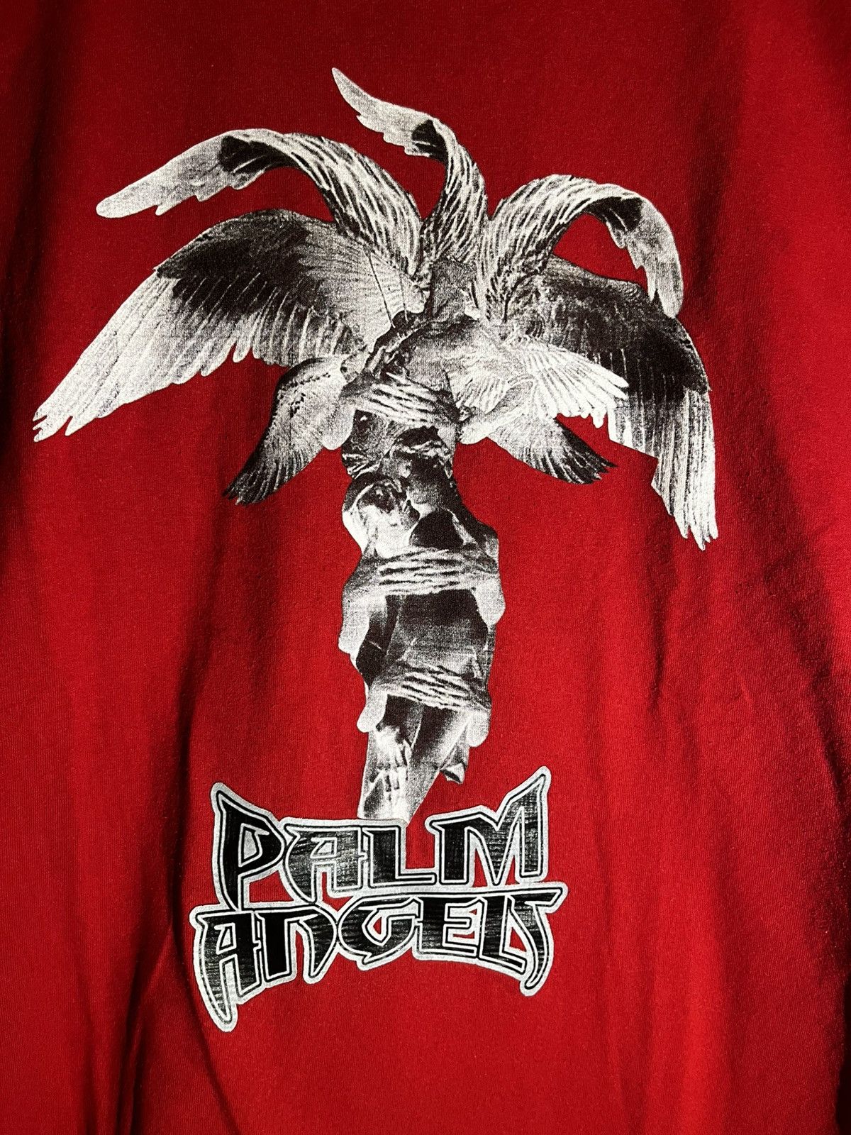 Palm Angels Palm Angels Palm Tree Graphic Tee – Red – Size L Size US L / EU 52-54 / 3 - 2 Thumbnail