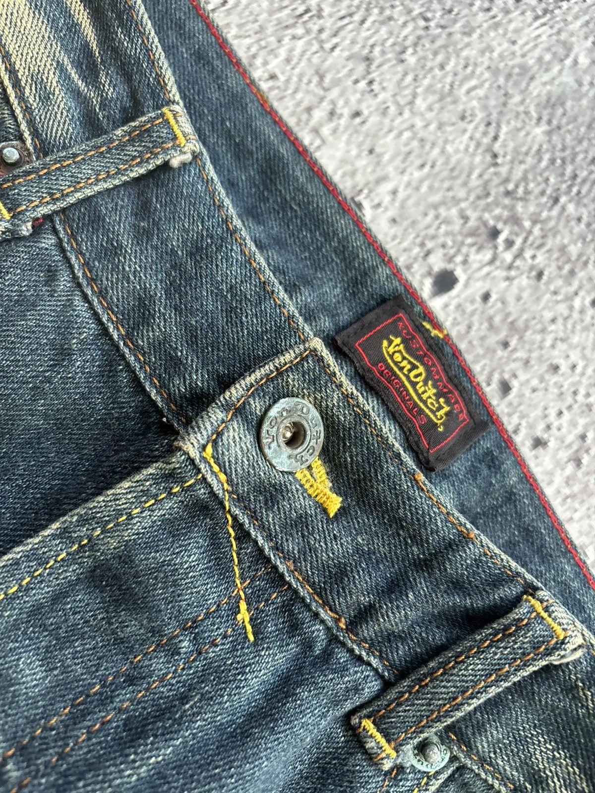 Hysteric Glamour 2000's Von Dutch kustommade Denim bootcut Style Size US 31 - 9 Thumbnail