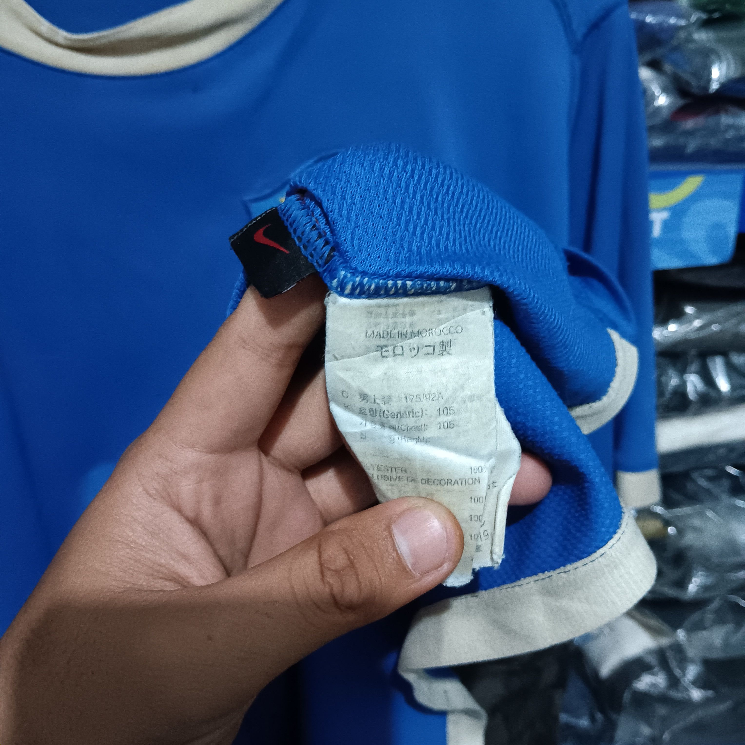 Nike Vintage Nike Brazil away jersey Size US XL / EU 56 / 4 - 4 Thumbnail