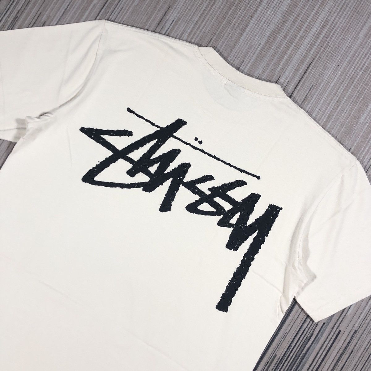 Stussy × Vintage Stussy Big Stock Tee Size US M / EU 48-50 / 2 - 3 Thumbnail