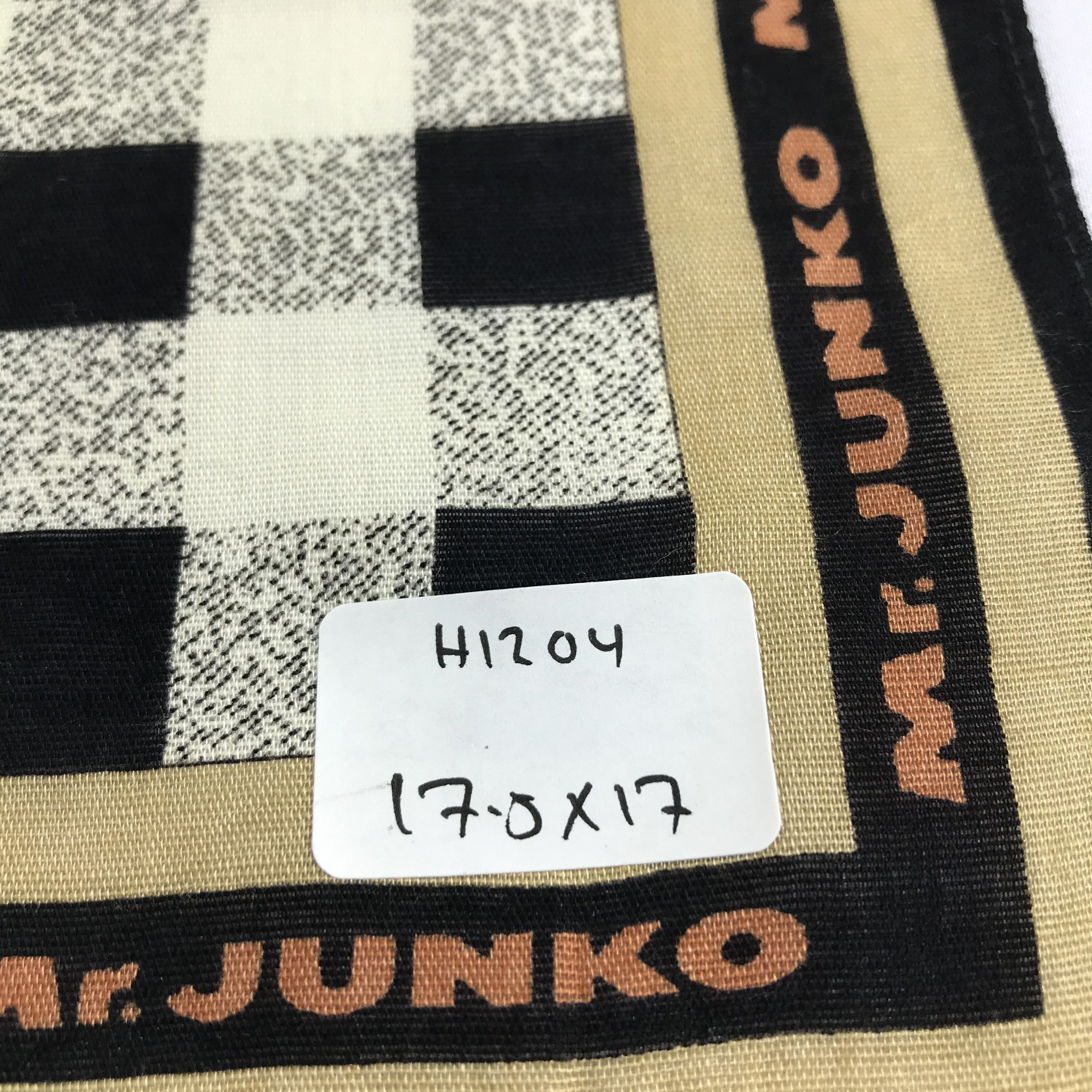 Mr. Junko Mr. Junko Handkerchief Neckerchief Bandana H1204 Size ONE SIZE - 4 Thumbnail