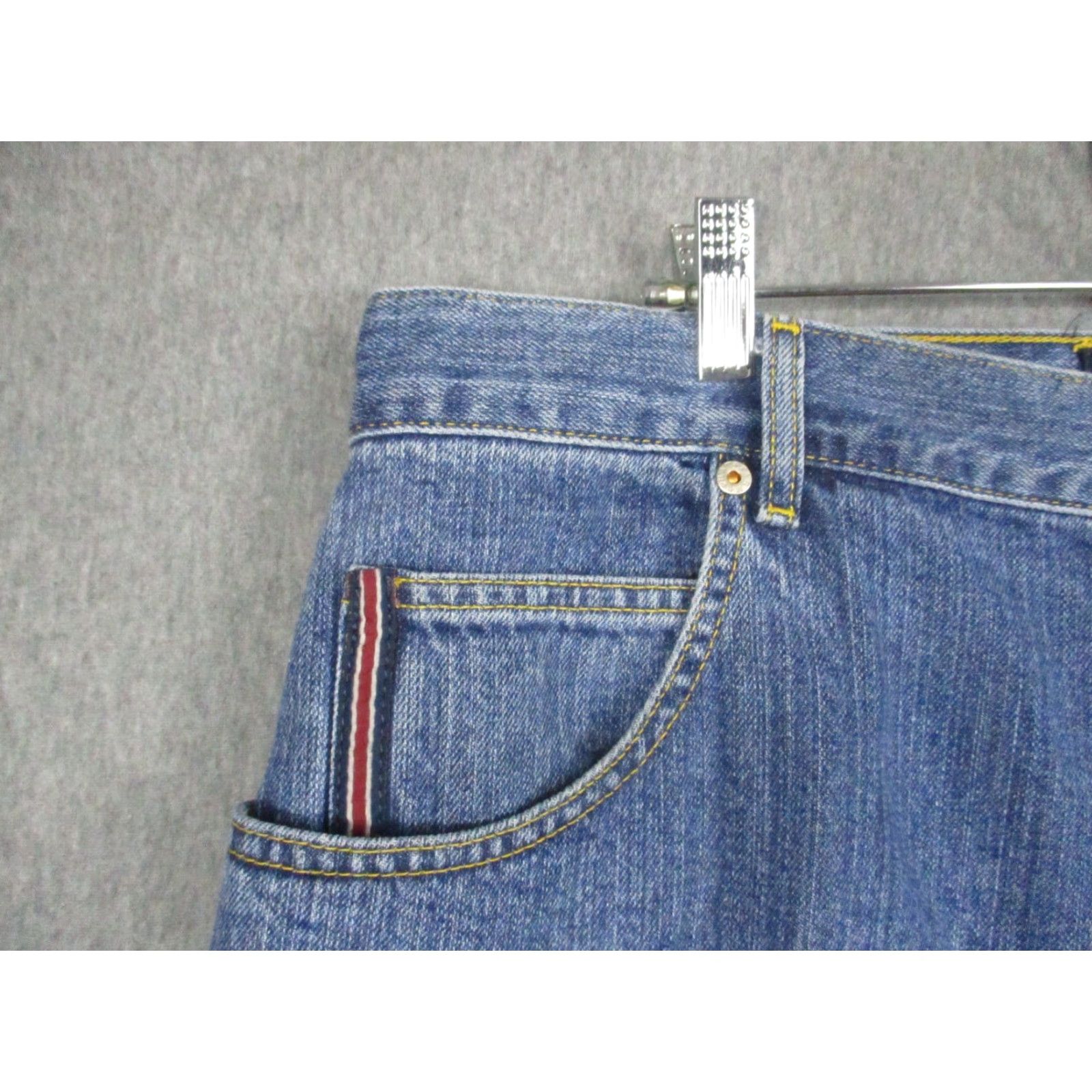 Phat Farm VINTAGE Phat Farm Jeans Mens 38 Blue Denim Wide Leg Hip Hop Baggy Size US 38 / EU 54 - 4 Thumbnail