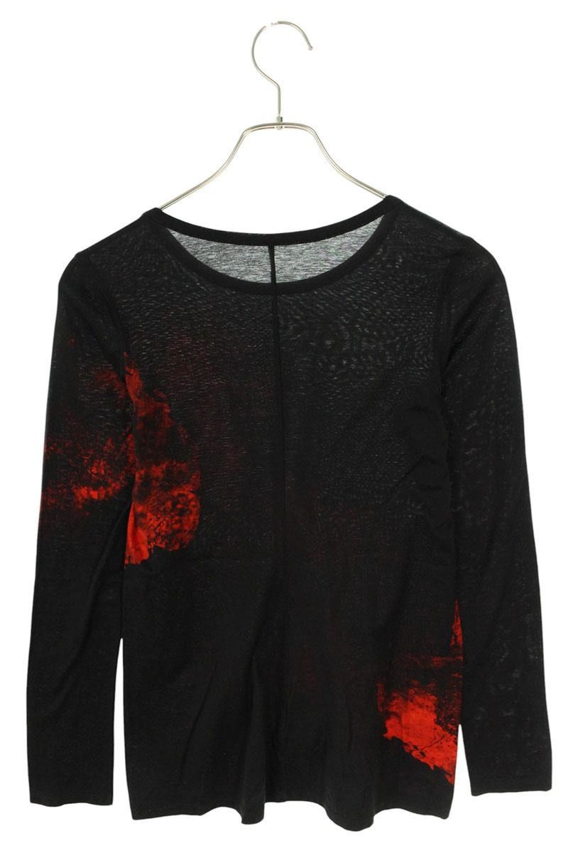 Yohji Yamamoto Yohji Yamamoto round neck long sleeve cut and sew Size US M / EU 48-50 / 2 - 2 Thumbnail