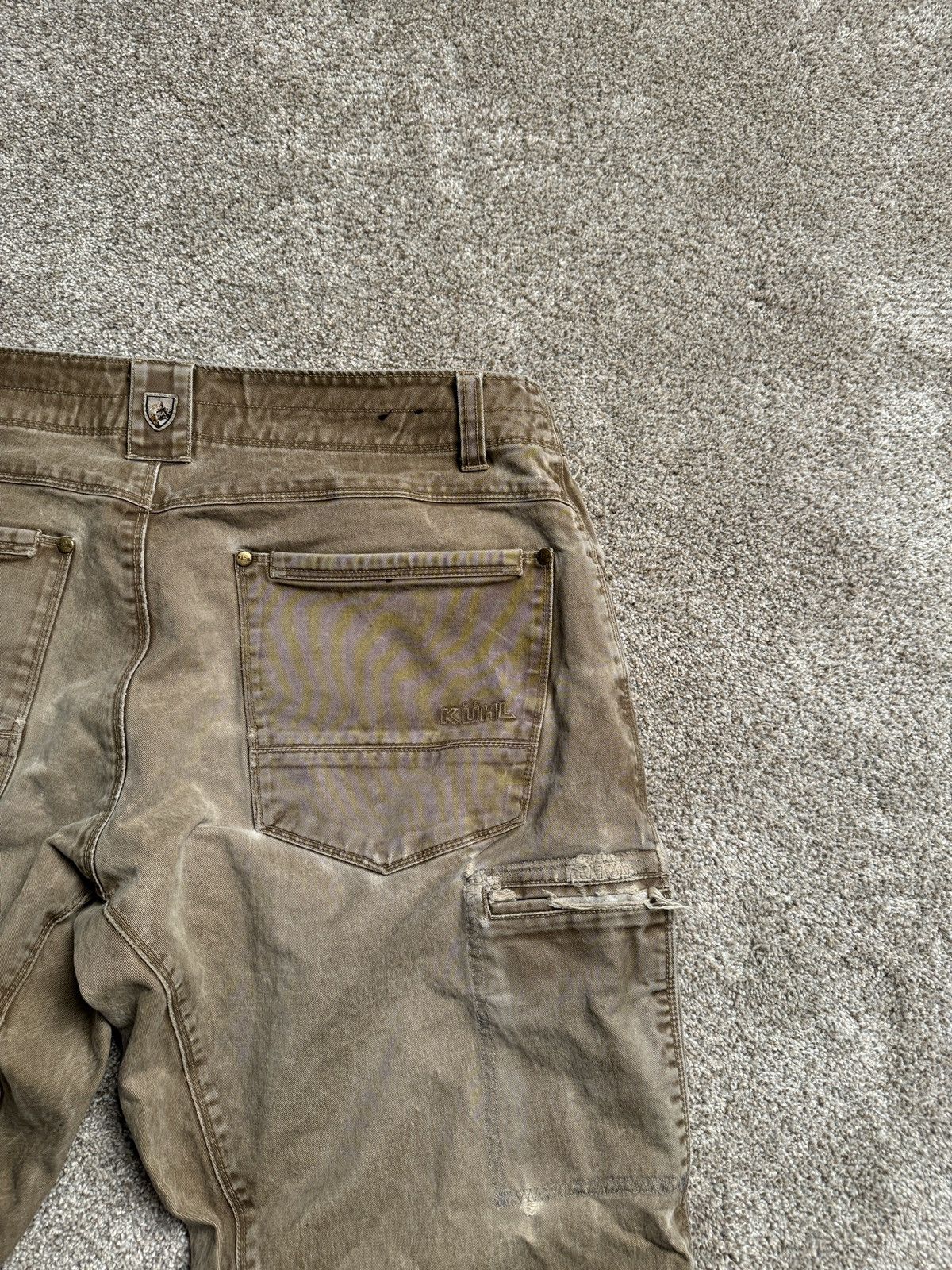 Kuhl KÜHL “PATINA DYE” DISTRESSED SHORTS Size US 34 / EU 50 - 2 Thumbnail