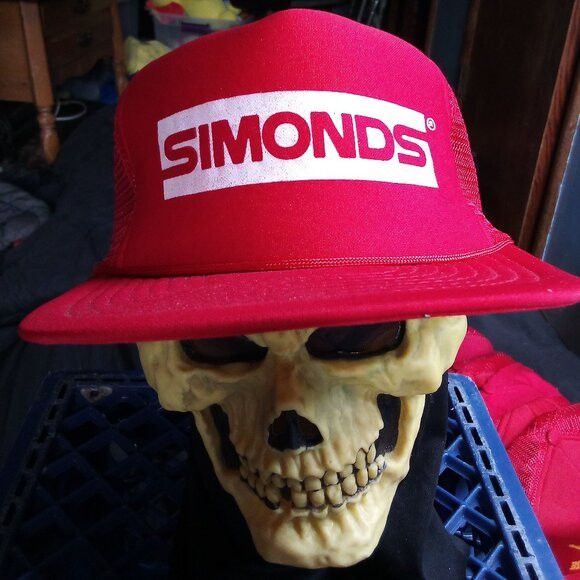 Other Deadstock Vintage Simonds Rope Snap Trucker Hat Cap Size ONE SIZE - 1 Thumbnail