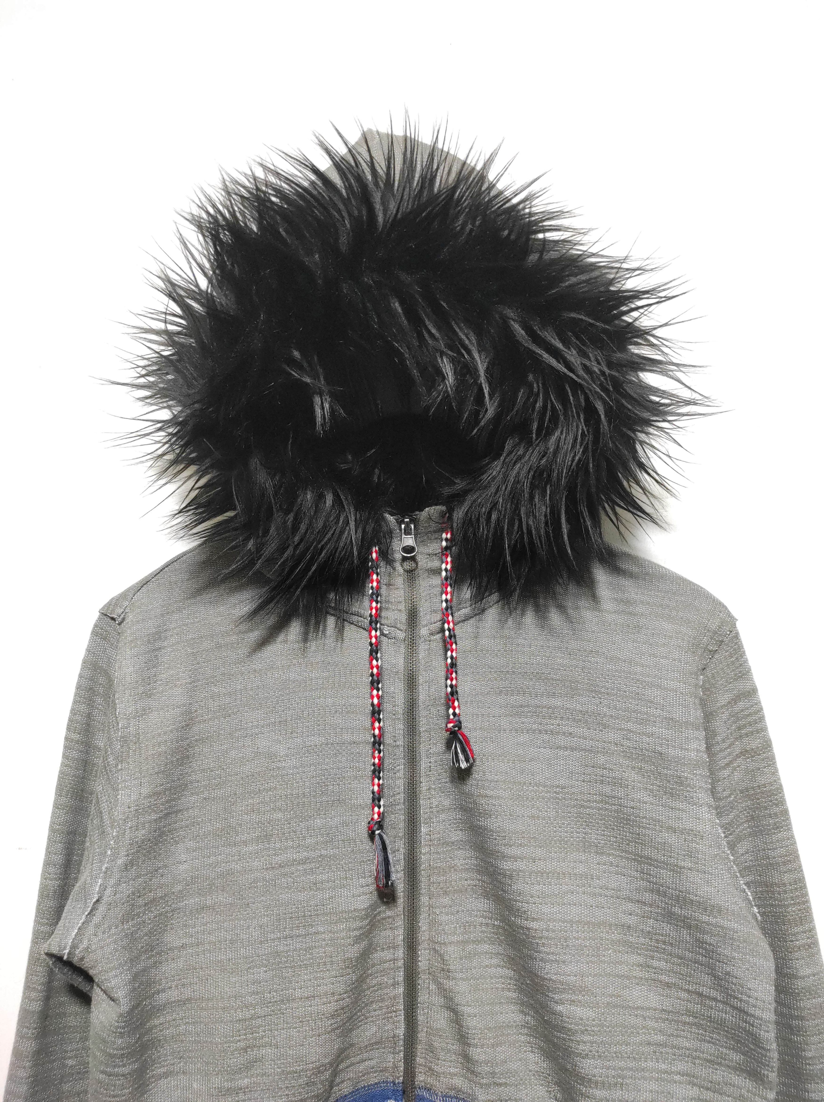 Hysteric Glamour Power to the People Zipper Fur Hoodie LGB style Size US M / EU 48-50 / 2 - 3 Thumbnail