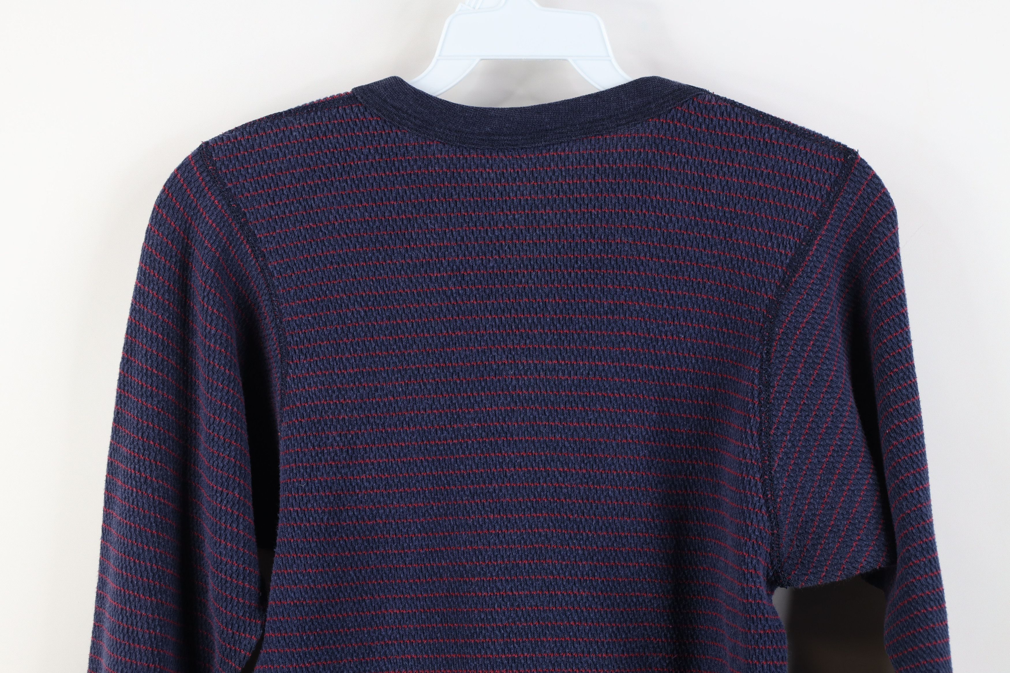 Vintage Vintage 70s Streetwear Waffle Knit Long Sleeve T-Shirt USA Size US M / EU 48-50 / 2 - 7 Thumbnail