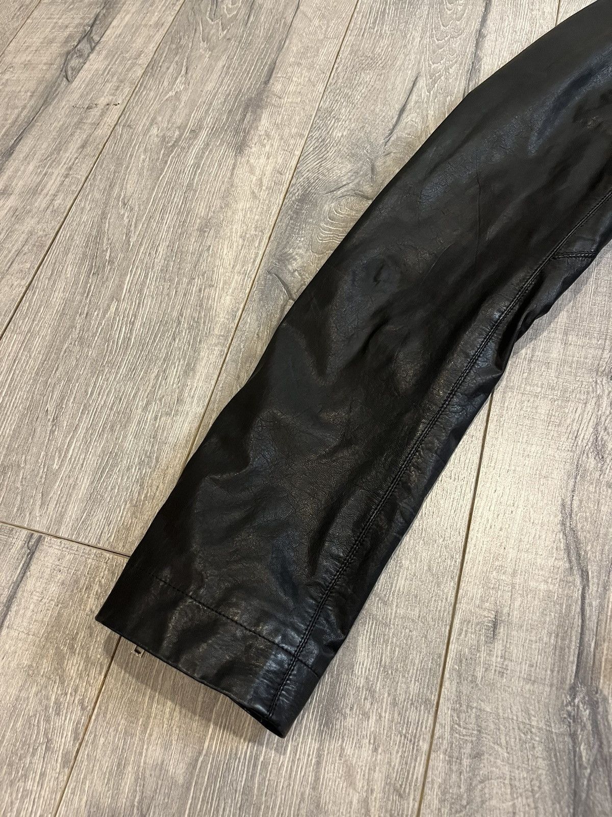 Rick Owens Rick Owen’s black calf leather jacket. Size 54 Size US L / EU 52-54 / 3 - 16 Thumbnail