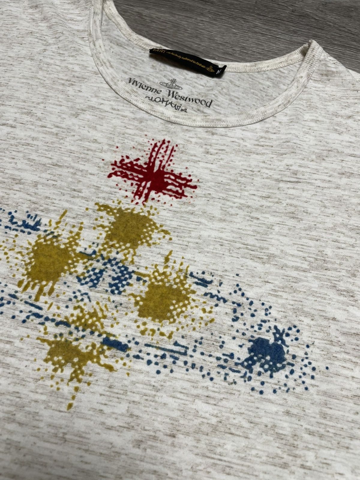 Lee × Vivienne Westwood Vintage Vivienne Westwood x Lee Big Orb Graphic Print Y2K Size M / US 6-8 / IT 42-44 - 13 Thumbnail