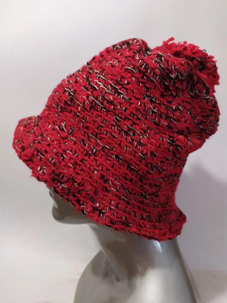 Handmade Unknown Bucket Hat Design Classic Casual Size ONE SIZE - 4 Thumbnail