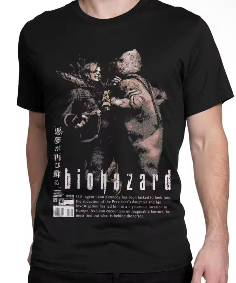 Other Y2K Streetwear Fashion Black Soft T-Shirt Punk Graphic Tees Size US XXL / EU 58 / 5 - 4 Thumbnail