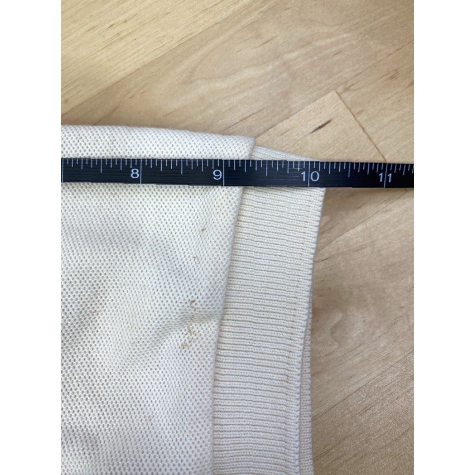 Chaps Chaps Ralph Lauren Polo Shirt Mens Size M Solid Beige 3354 Short Sleeve Golf Regular Size US M / EU 48-50 / 2 - 5 Thumbnail