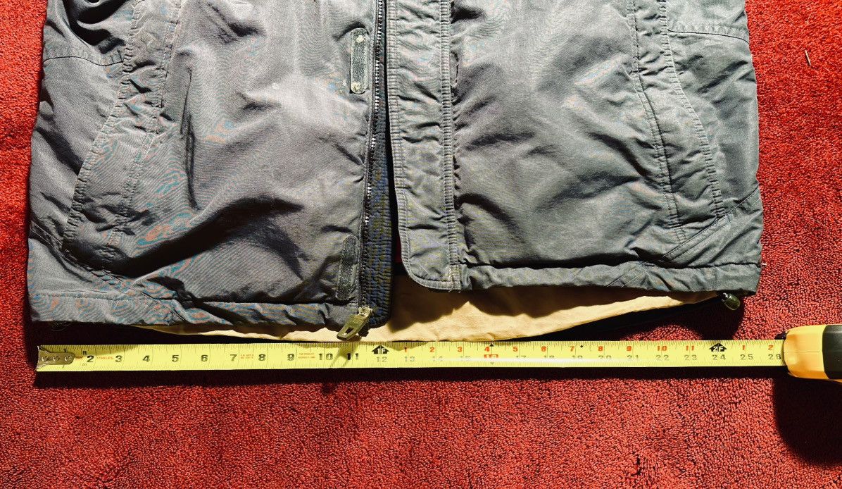 Nike × Vintage Vintage Y2K Nike Jacket Large windbreaker Coat Check Orange Size US L / EU 52-54 / 3 - 10 Thumbnail