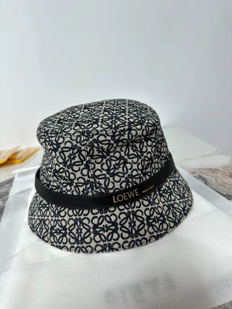 Loewe Loewe Bucket Hat Jacquard Leather - dmc Size ONE SIZE - 1 Thumbnail