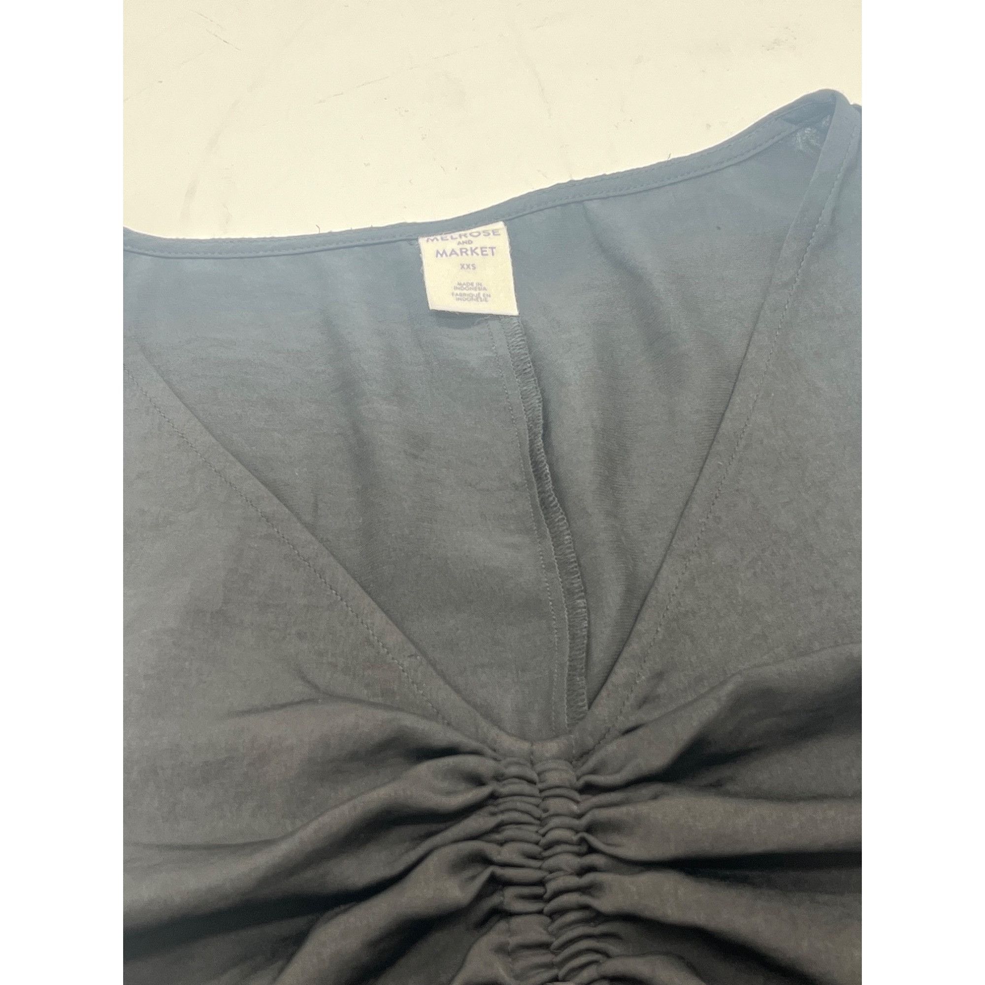Other Melrose and Market Cinched Front Top In Black, XXS Size XXS / US 00 / IT 34 - 12 Thumbnail