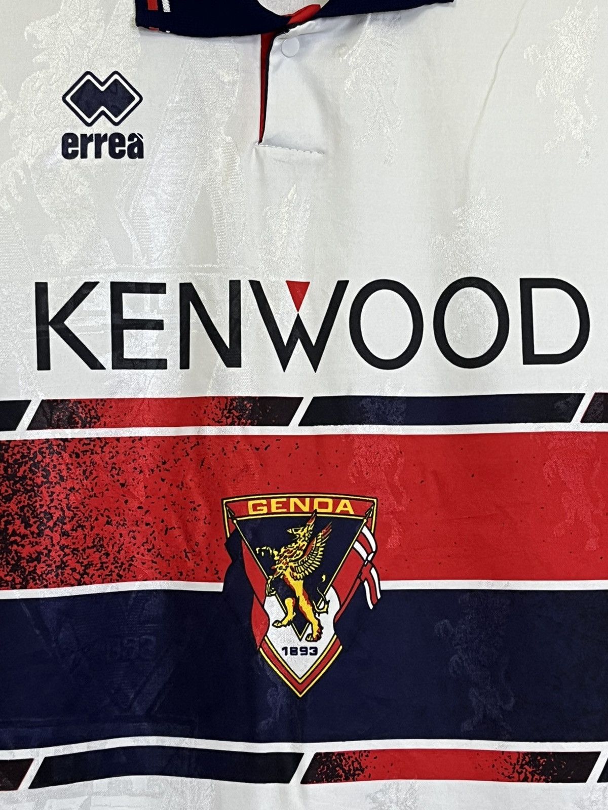 Sports Specialties Vintage 90s “GENOA ERREA #4” 1992-95 away football jersey Size US M / EU 48-50 / 2 - 6 Thumbnail