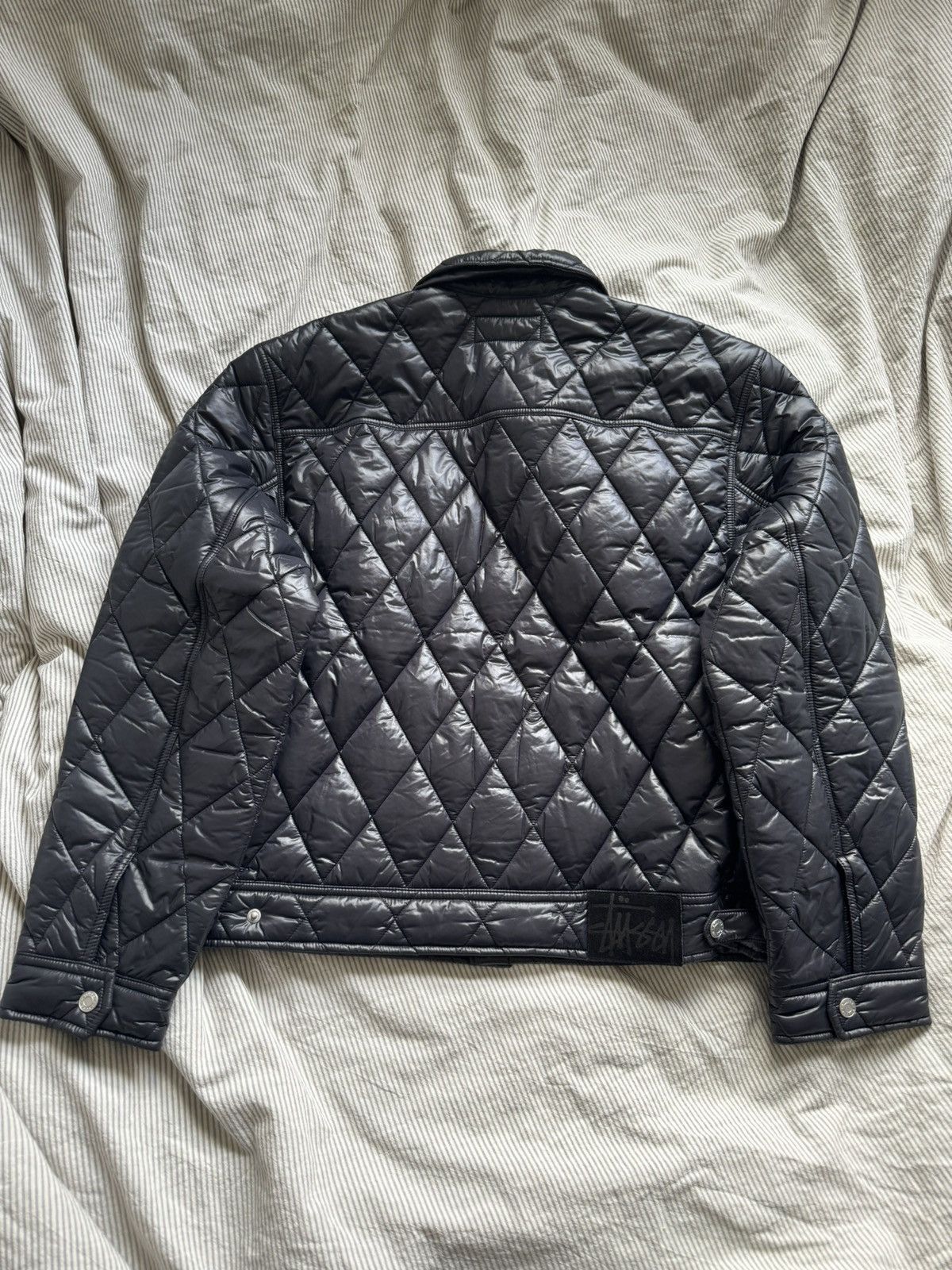 Stussy Quilted nylon ranch jacket | Grailed