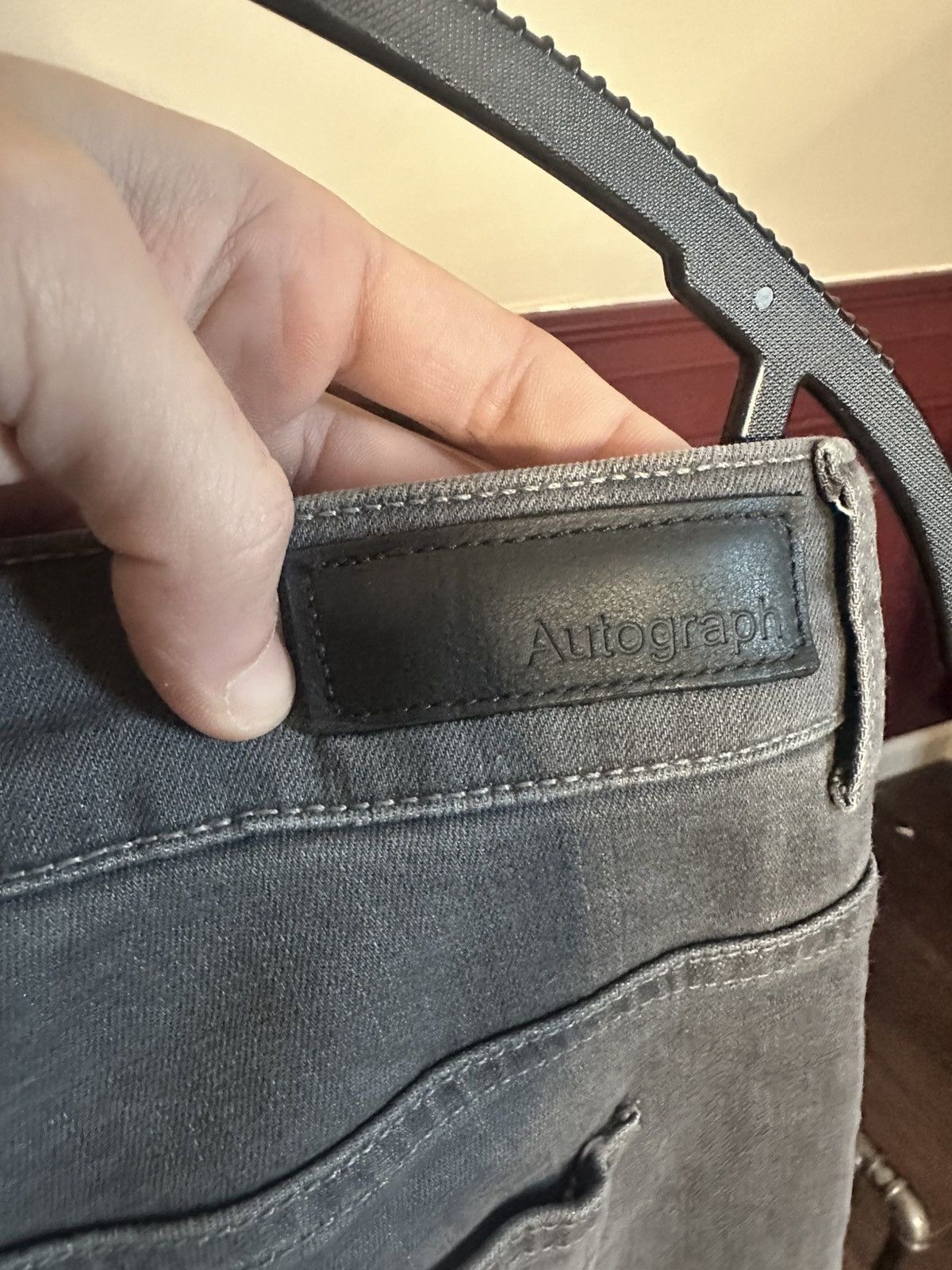 Marks & Spencer Autograph M&S designer gray slim denim jeans Size 28" / US 6 / IT 42 - 8 Thumbnail