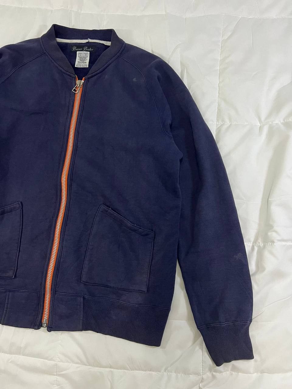Japanese Brand × Vintage Vintage Rare 90s Buzzer Beater Zip Up Sweatshirt Size US L / EU 52-54 / 3 - 6 Thumbnail