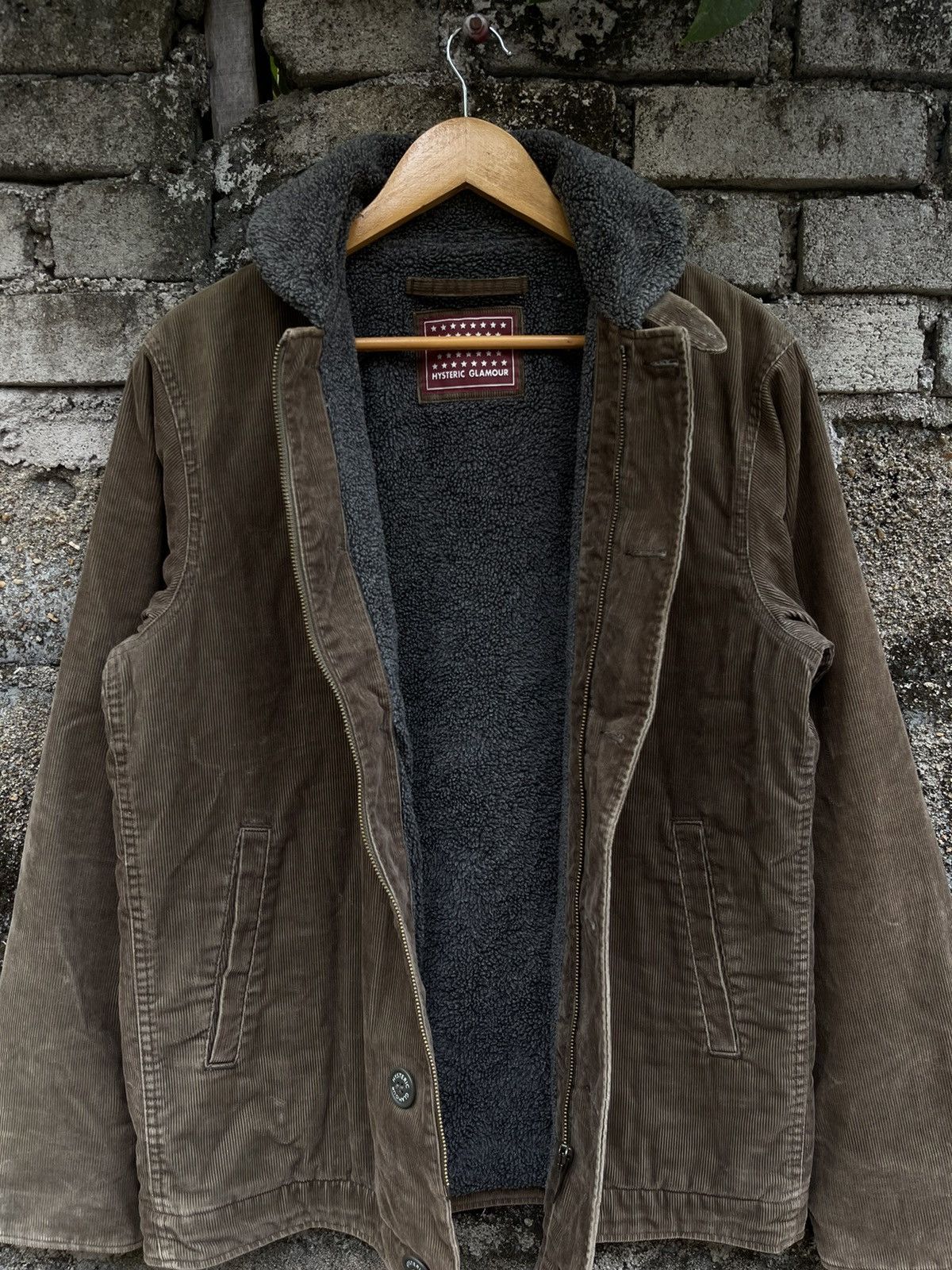 Hysteric Glamour Rare Hysteric Glamour Team Hysteric U.S. Fleece-Lined Jacket Size US M / EU 48-50 / 2 - 4 Thumbnail