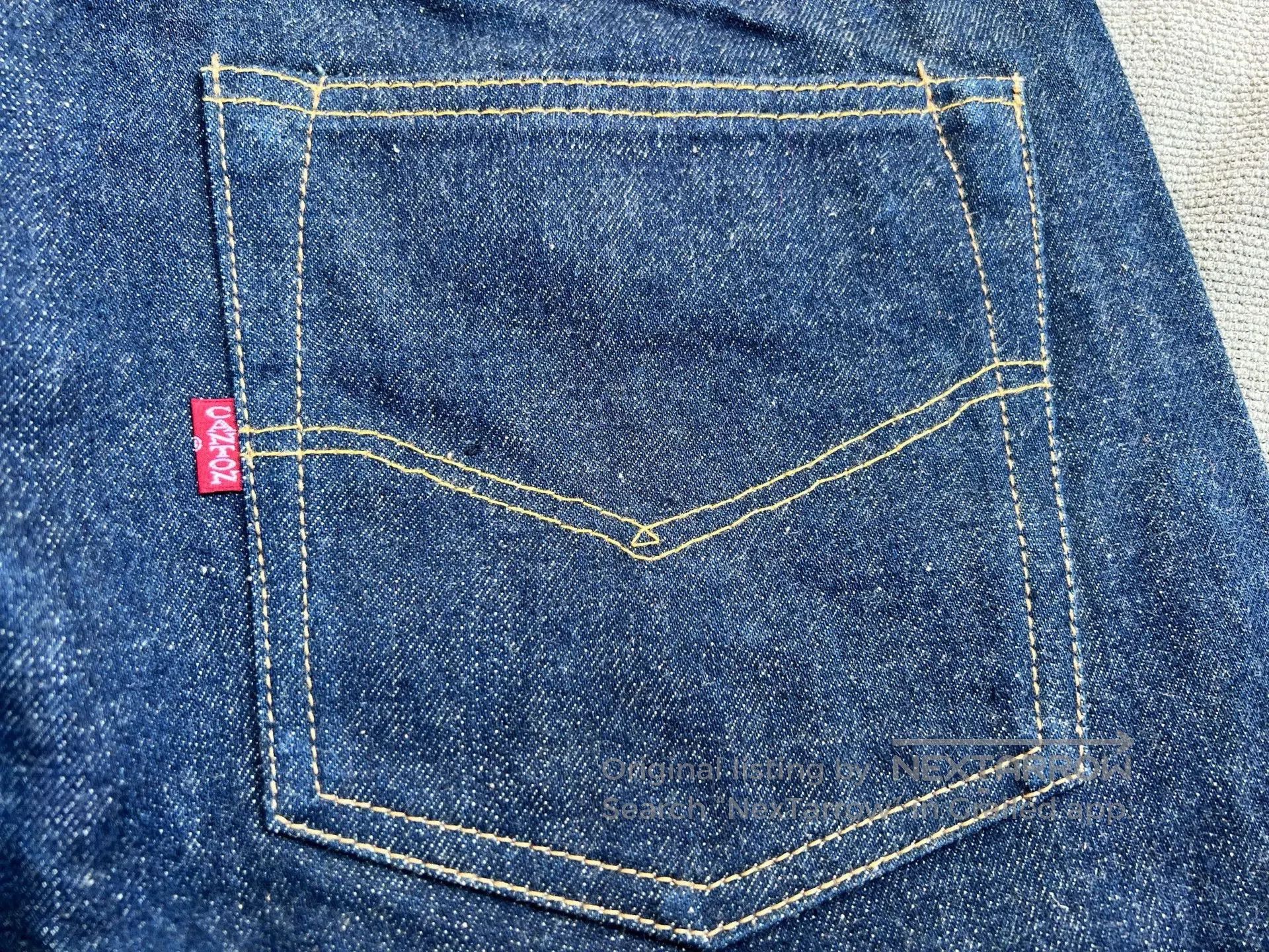Japanese Brand Canton 504 Denim Jeans Limited Edition. Size US 32 / EU 48 - 5 Thumbnail