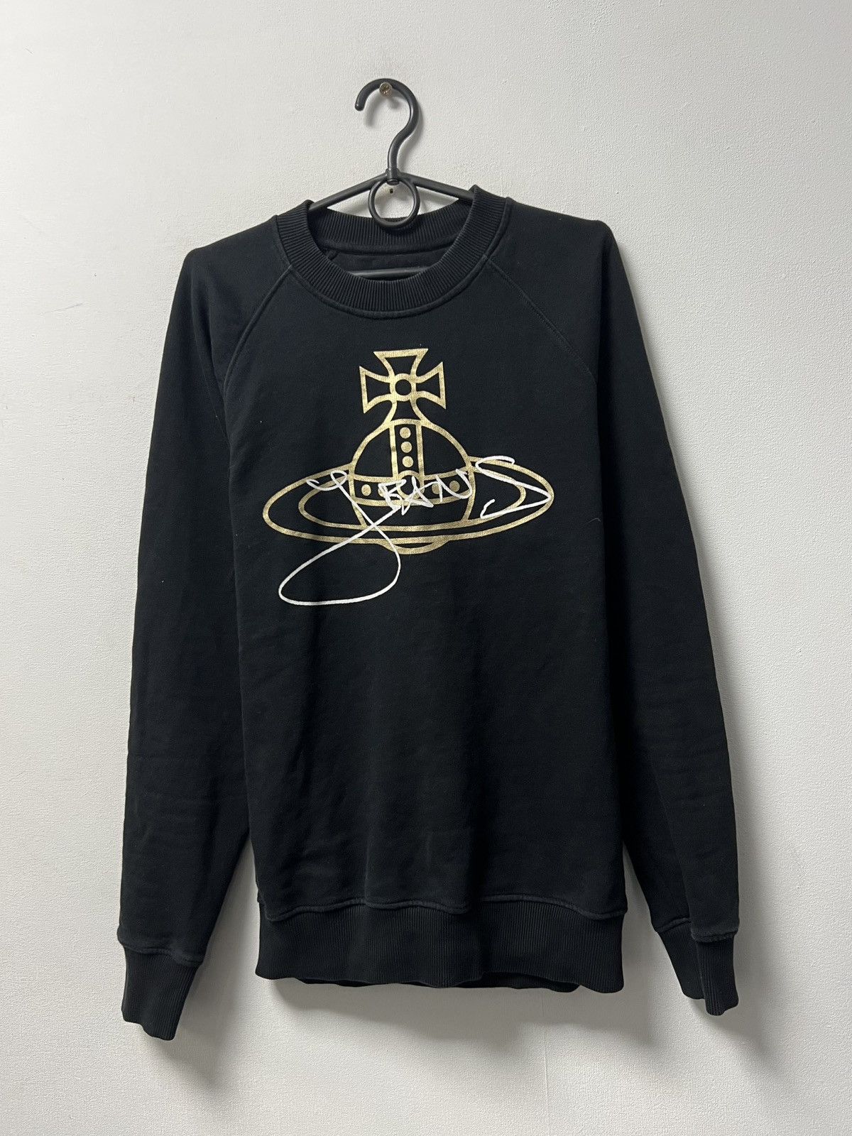 Vivienne Westwood Vivienne Westwood Sweatshirt Big Logo Sweater Size US S / EU 44-46 / 1 - 1 Thumbnail