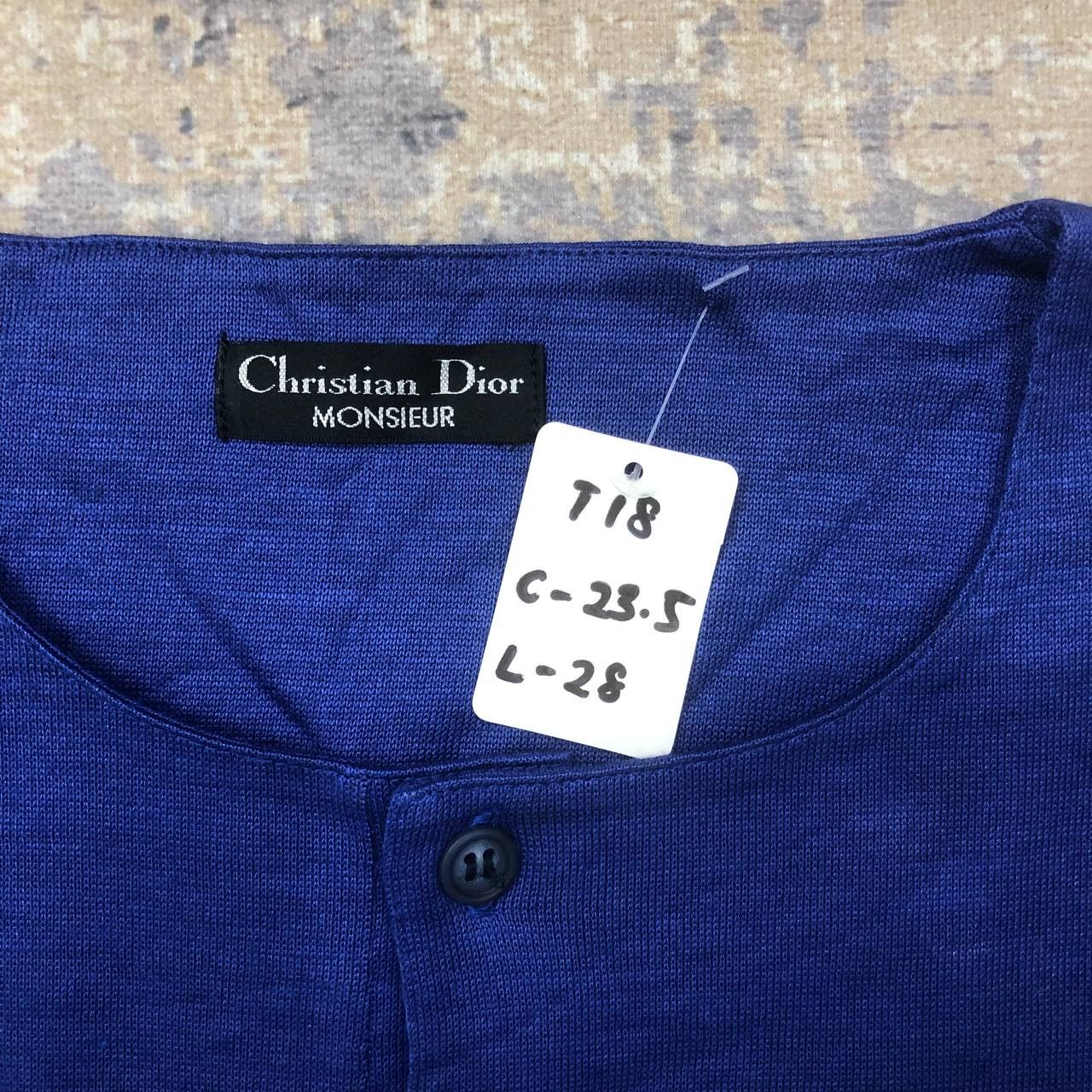 Christian Dior Monsieur T18 CHRISTIAN DIOR MONSIEUR BASIC TEE Size US L / EU 52-54 / 3 - 5 Thumbnail