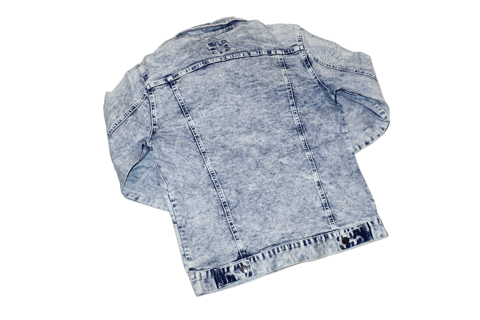 Kill City Kill City Los Angeles Acid Wash Denim Trucker Jacket Size US S / EU 44-46 / 1 - 8 Thumbnail