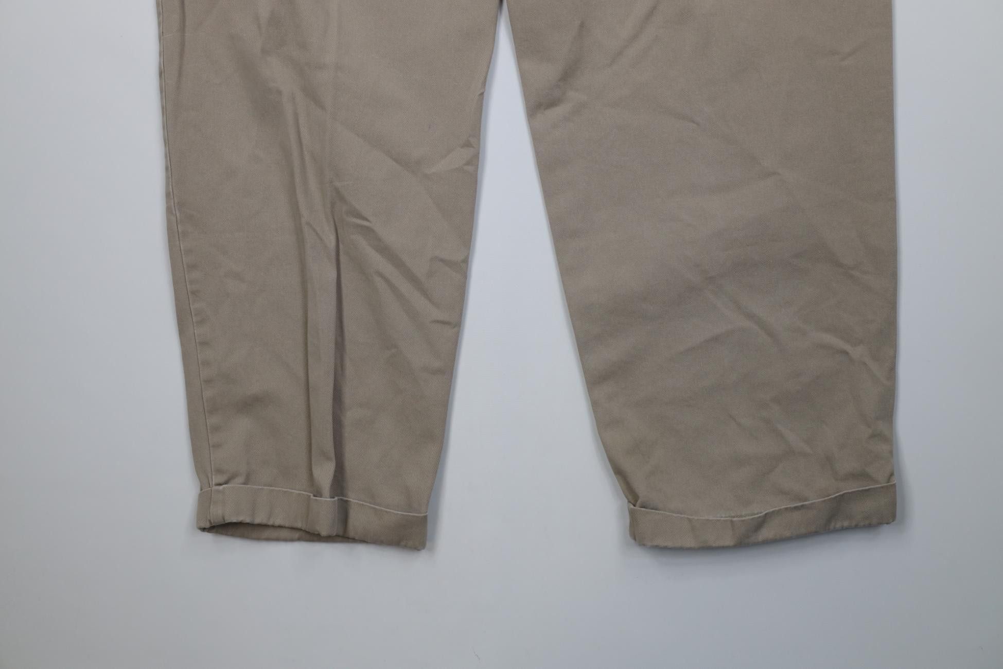 Gap Vintage 90s Y2K Gap Baggy Fit Wide Leg Chino Pants Tan Size US 38 / EU 54 - 13 Thumbnail