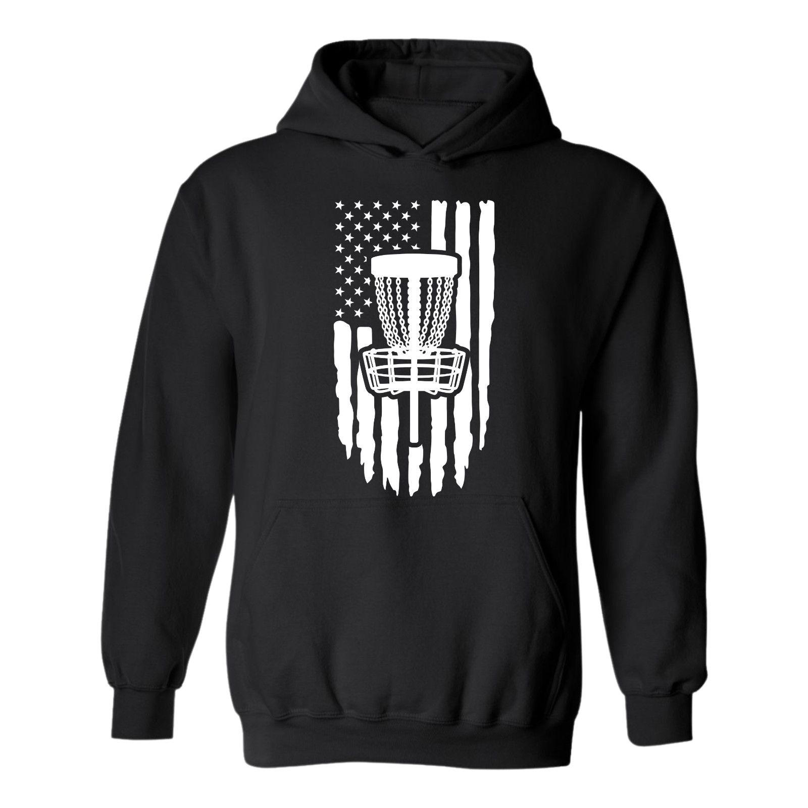 Other Disc Golf Pullover Hoodie PATRIOTIC AMERICAN FLAG Sweatshirt Size US L / EU 52-54 / 3 - 3 Thumbnail