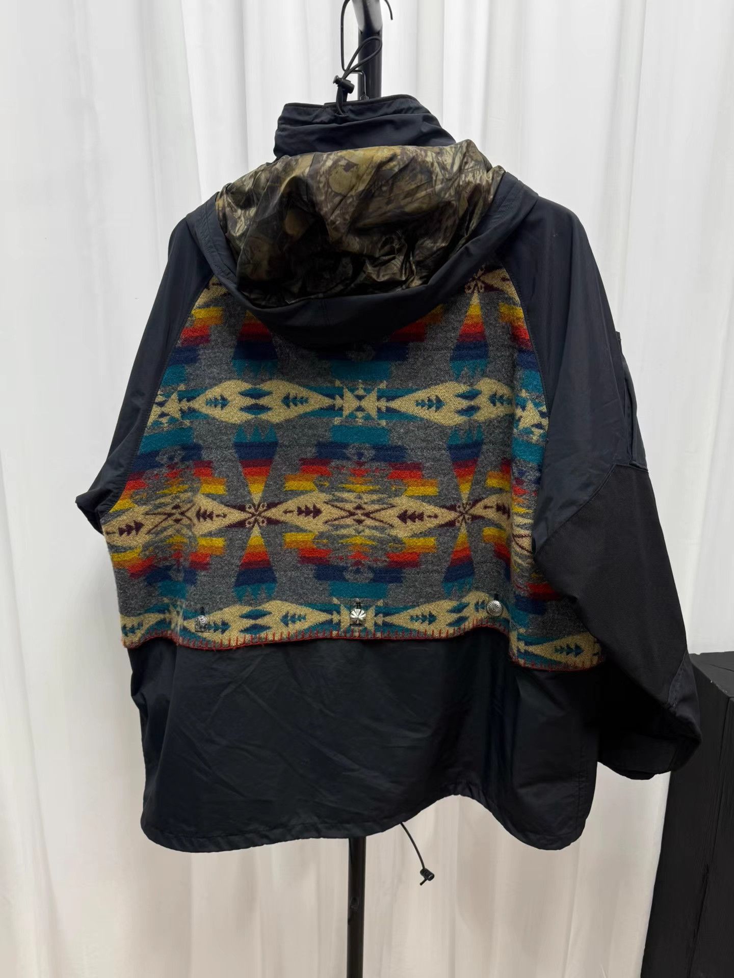 Junya Watanabe Junya Watanabe Silver Button Ethnic Windbreaker K20 Size US M / EU 48-50 / 2 - 6 Thumbnail