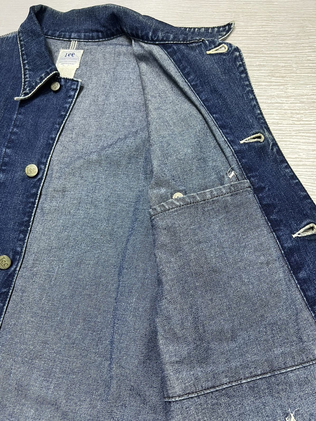 Lee Vintage Lee 0412 Repro Sanforized Chore Scovill Denim Jacket Size US M / EU 48-50 / 2 - 8 Thumbnail